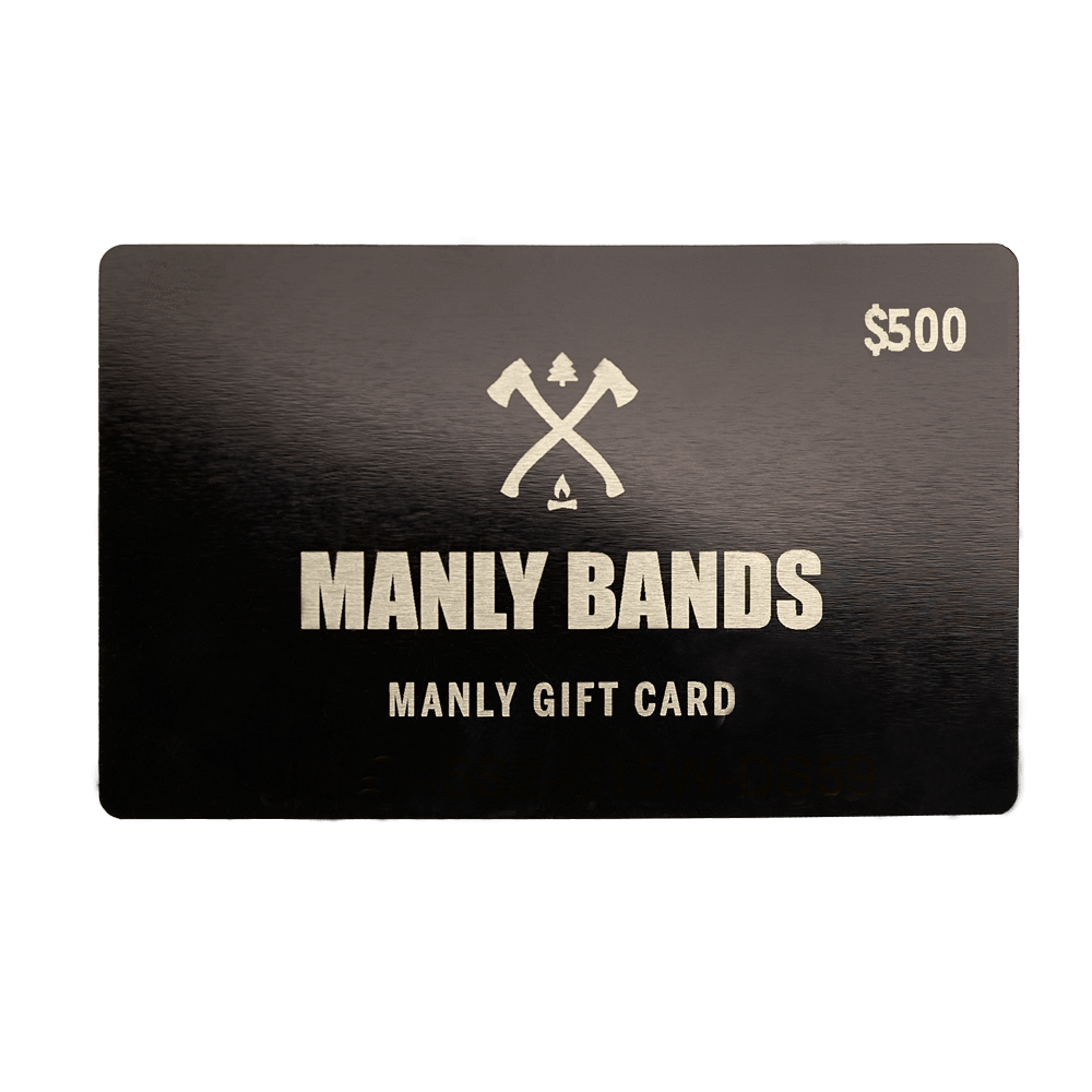 Manly Bands Gift Card $500 Manly Bands Gift Card