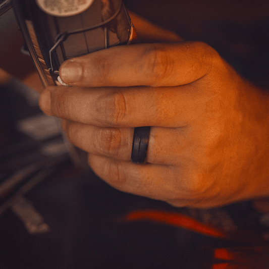 The Caped Crusader™️ - Men's Wedding Rings - Manly Bands