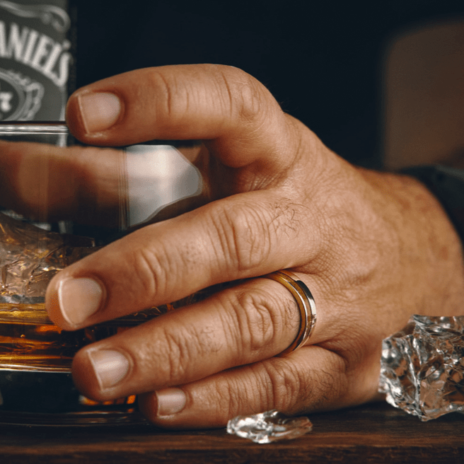 The Honey - Men's Wedding Rings - Manly Bands