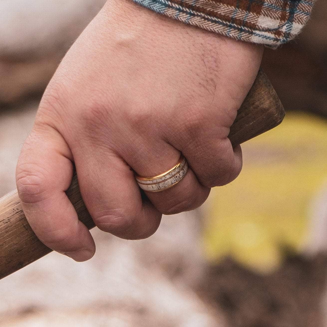 The Ibex - Men's Wedding Rings - Manly Bands