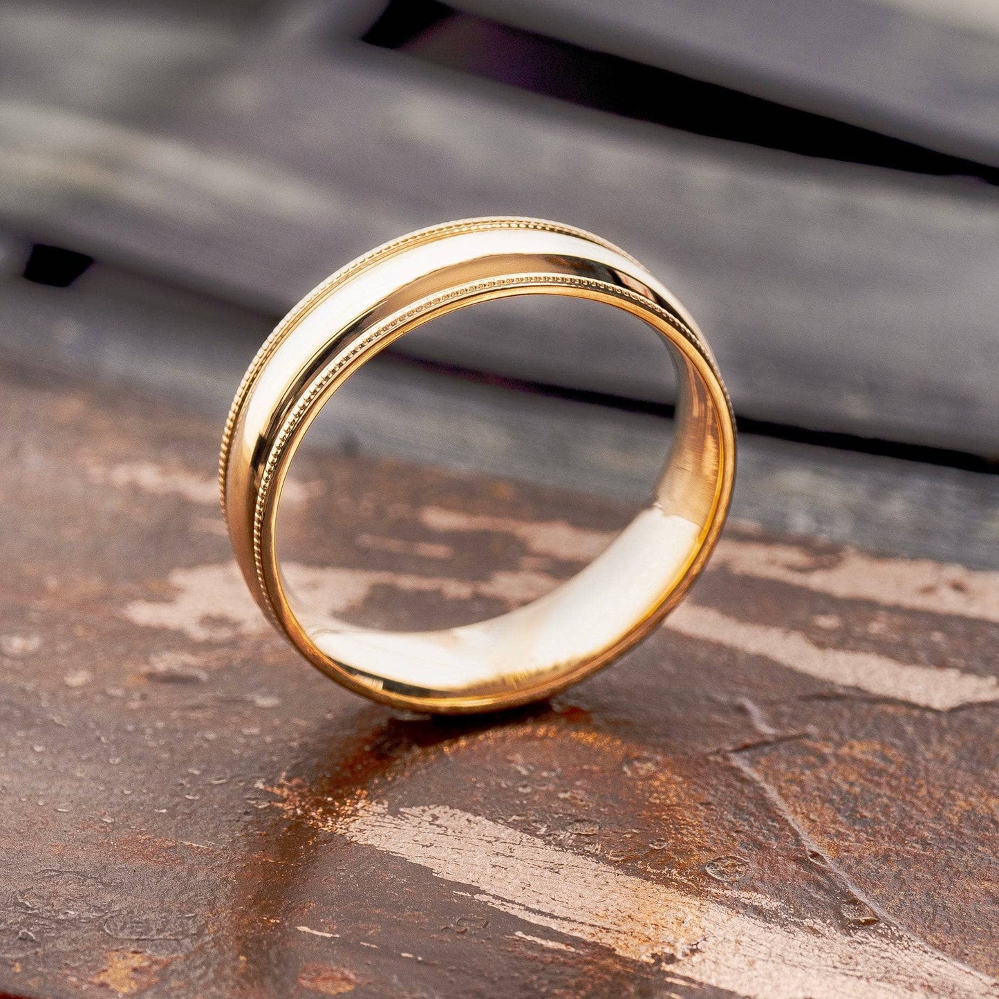 The Kennedy - Men's Wedding Rings - Manly Bands