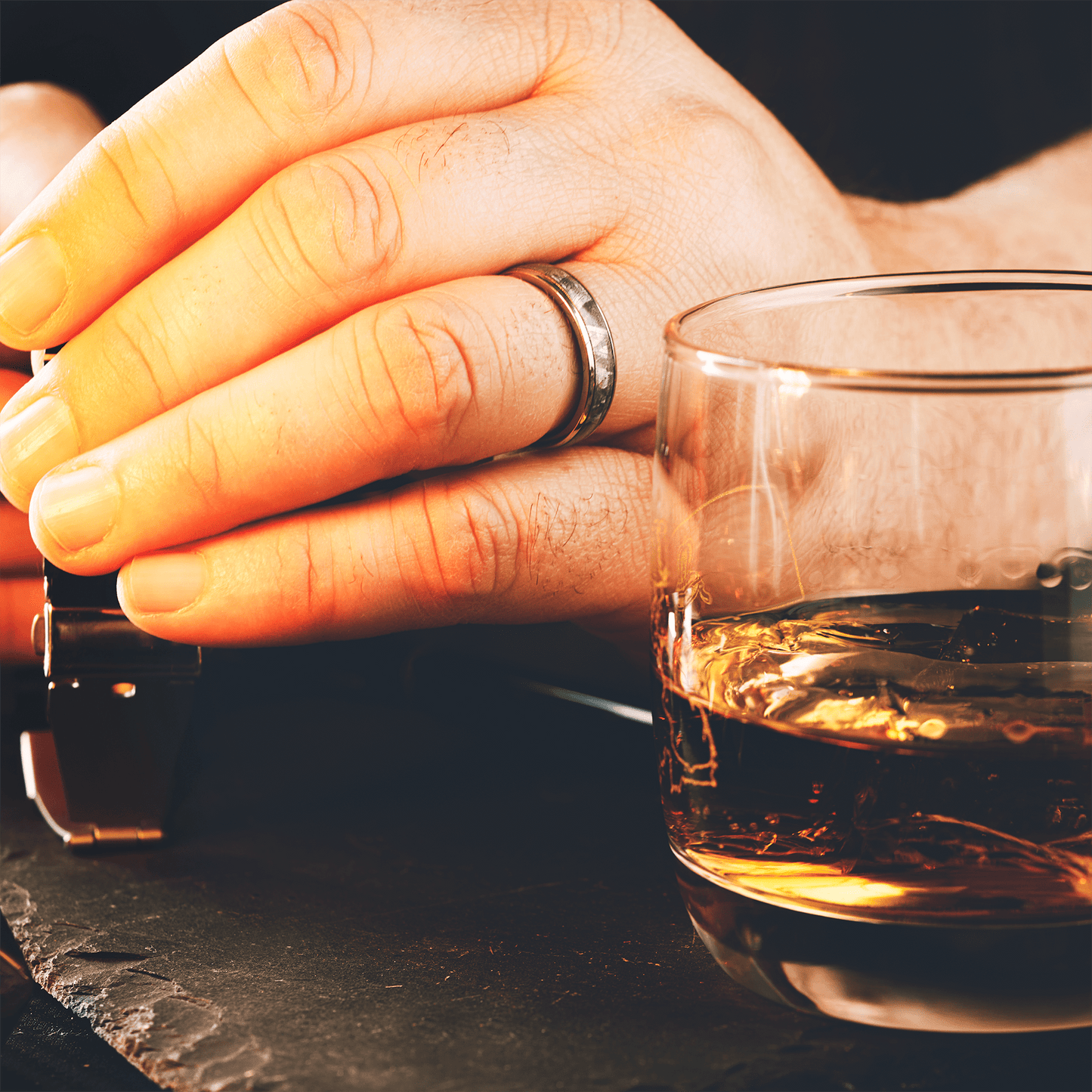 The Rocketman - Men's Wedding Rings - Manly Bands