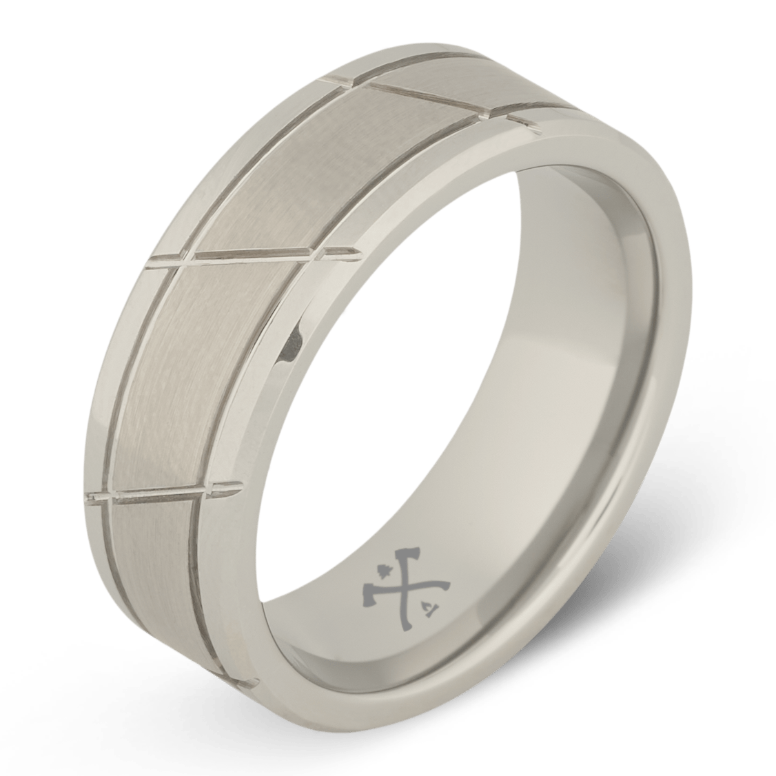 The Cobra - Men's Wedding Rings - Manly Bands