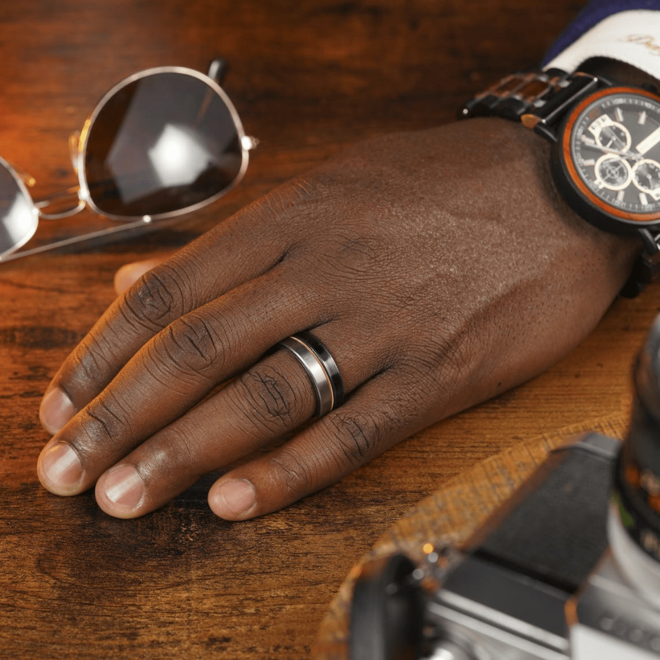The Electric - Men's Wedding Rings - Manly Bands