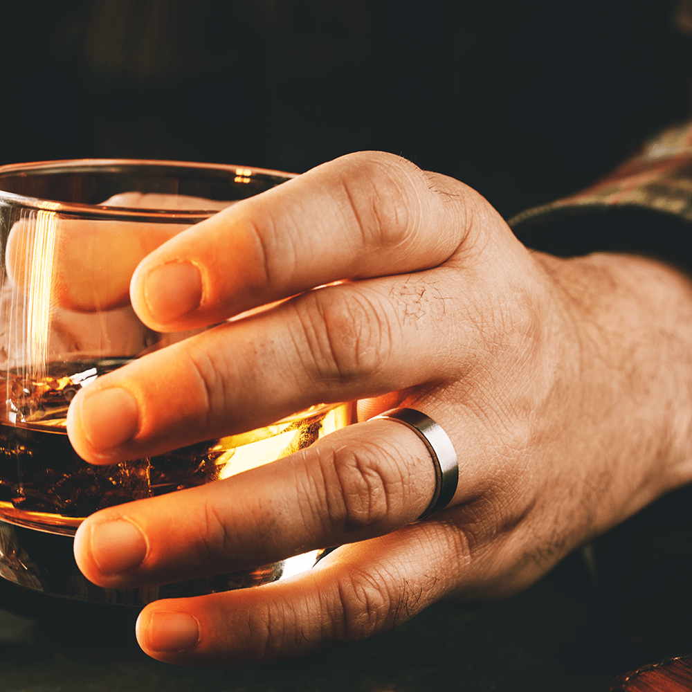 The Sharptail - Men's Wedding Rings - Manly Bands