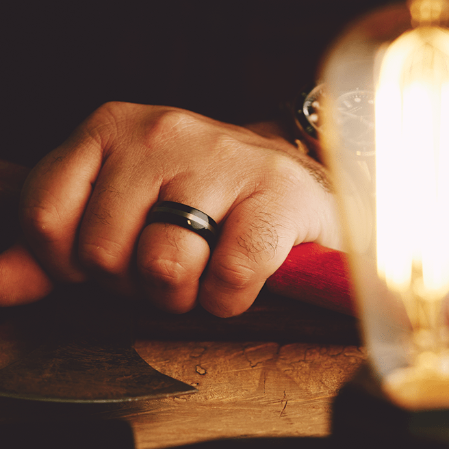 The Tomcat - Men's Wedding Rings - Manly Bands