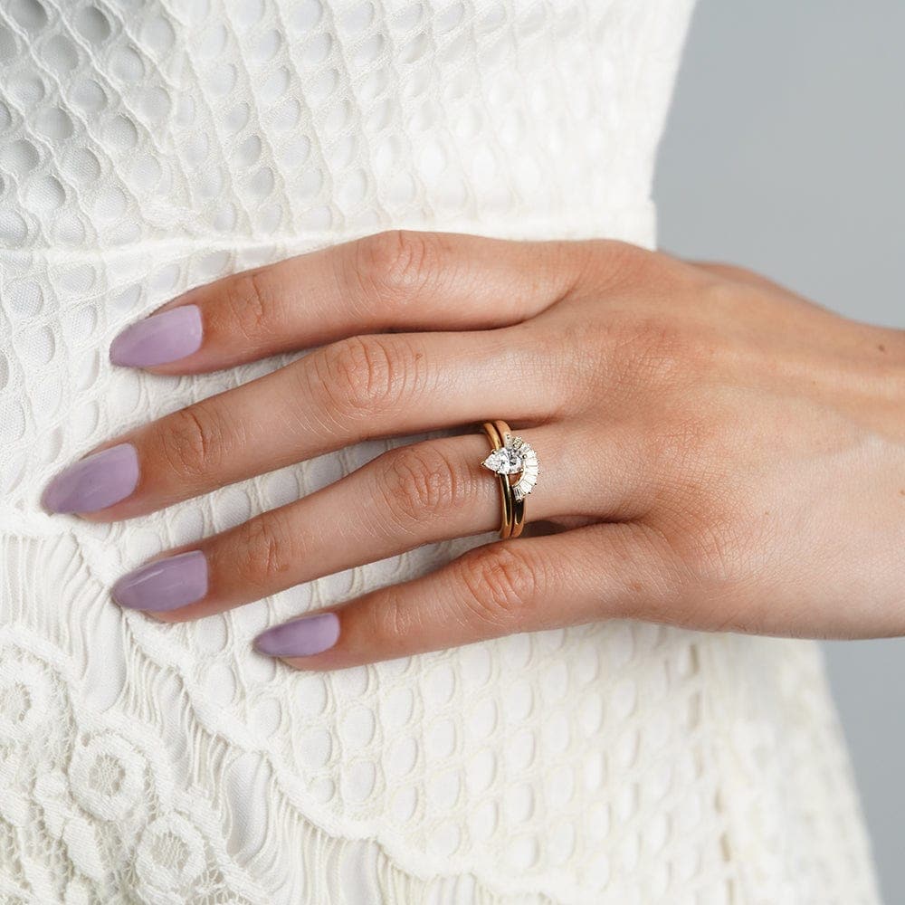 The Violet - Men's Wedding Rings - Manly Bands