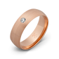 10K Rose Gold with Stone - Build Your Own Band