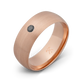 10K Rose Gold with Stone - Build Your Own Band