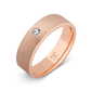 10K Rose Gold with Stone - Build Your Own Band