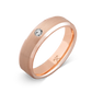 10K Rose Gold with Stone - Build Your Own Band