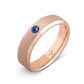 10K Rose Gold with Stone - Build Your Own Band