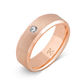 10K Rose Gold with Stone - Build Your Own Band