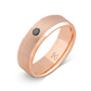 10K Rose Gold with Stone - Build Your Own Band