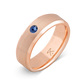 10K Rose Gold with Stone - Build Your Own Band