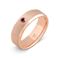 10K Rose Gold with Stone - Build Your Own Band