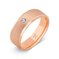 10K Rose Gold with Stone - Build Your Own Band