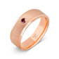 10K Rose Gold with Stone - Build Your Own Band