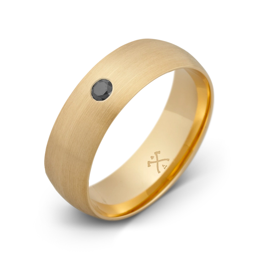 10K Yellow Gold with Stone - Build Your Own Band