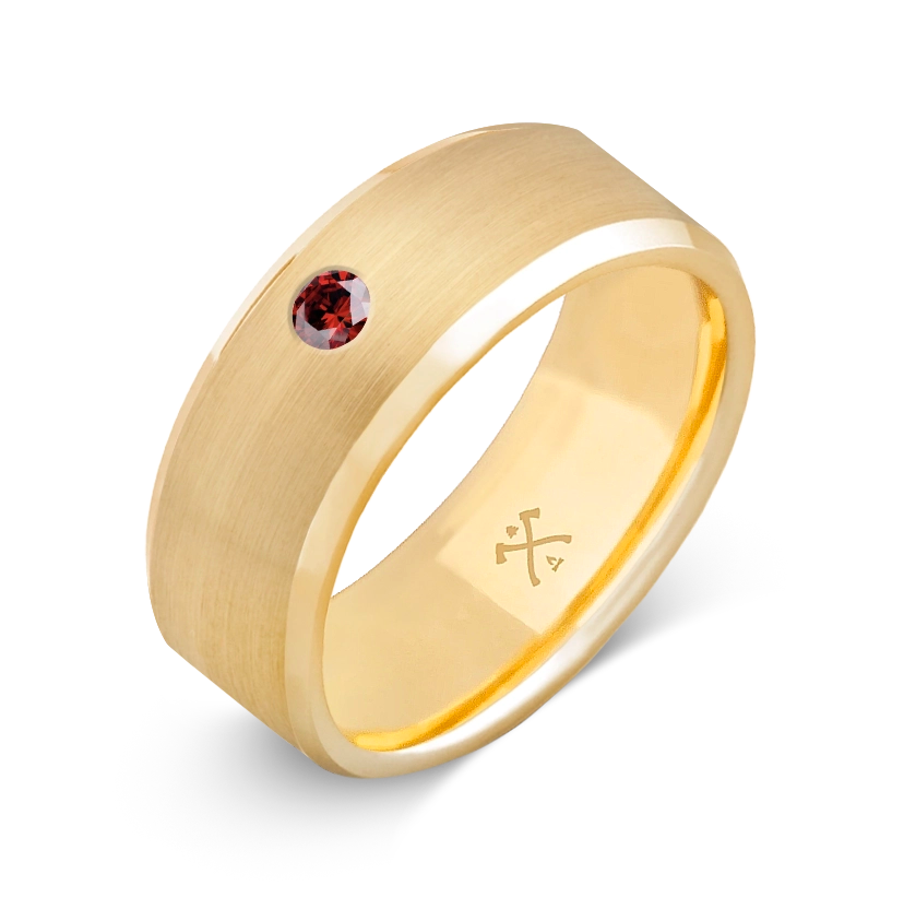 10K Yellow Gold with Stone - Build Your Own Band