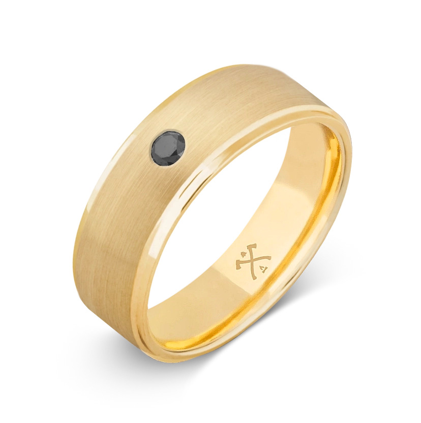 10K Yellow Gold with Stone - Build Your Own Band