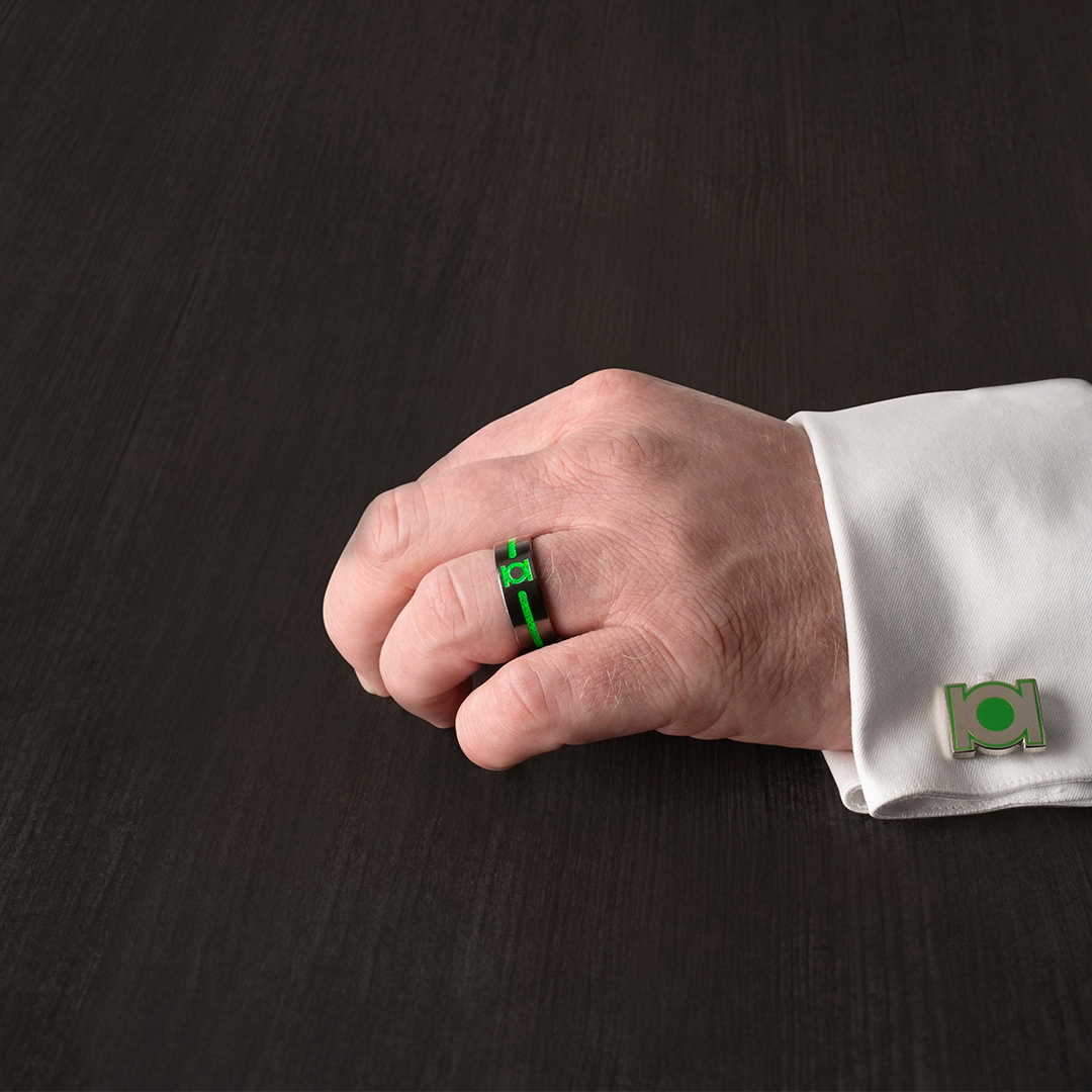 DC Green Lantern Symbol Cufflinks