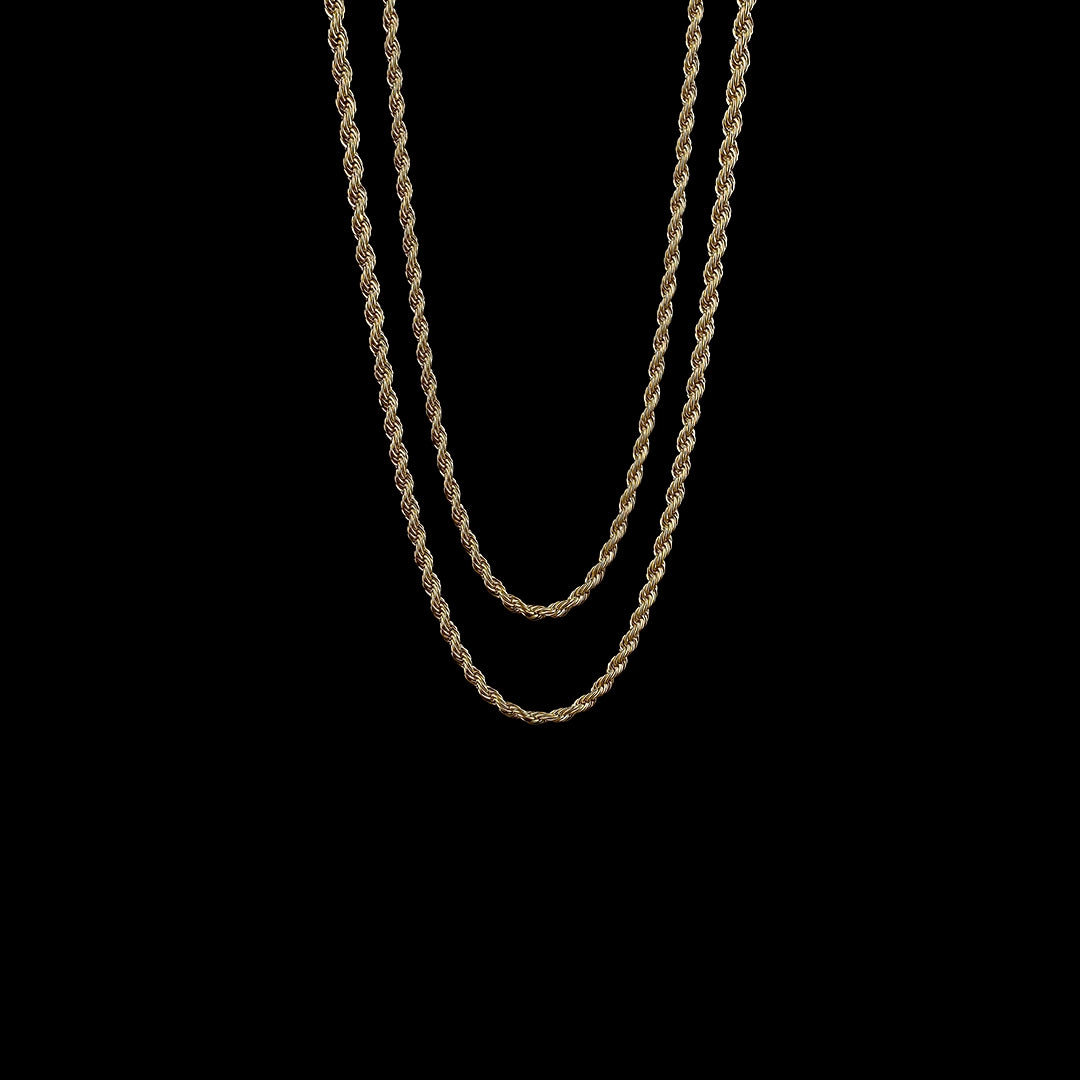 The Helix Chain - Gold Plated