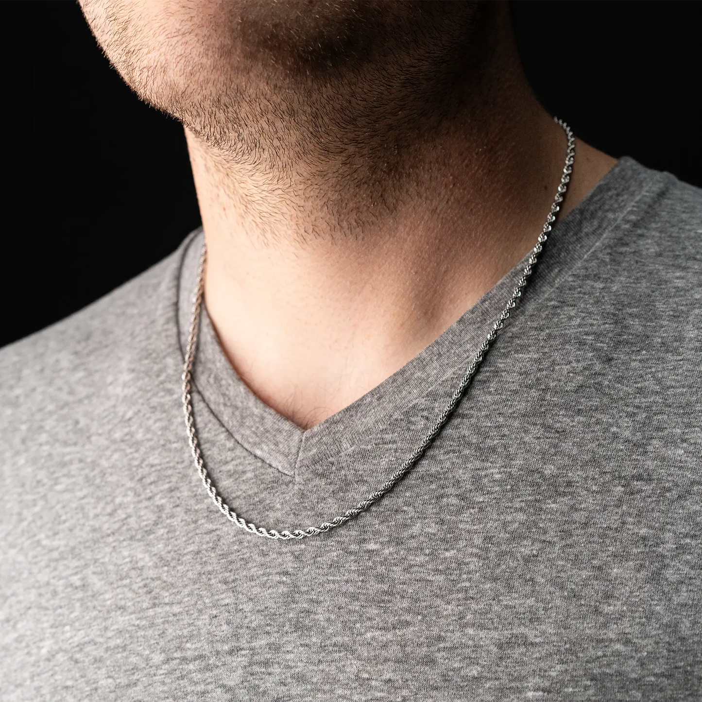 The Helix Chain - Stainless Steel
