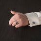DC Superman Navy Gemstone Cufflinks