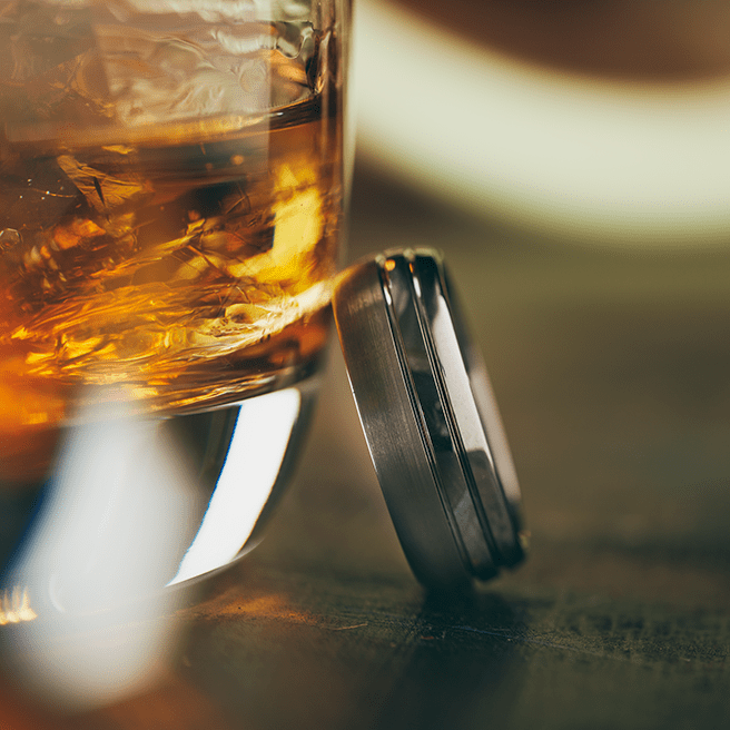 The Aviator - Men's Wedding Rings - Manly Bands