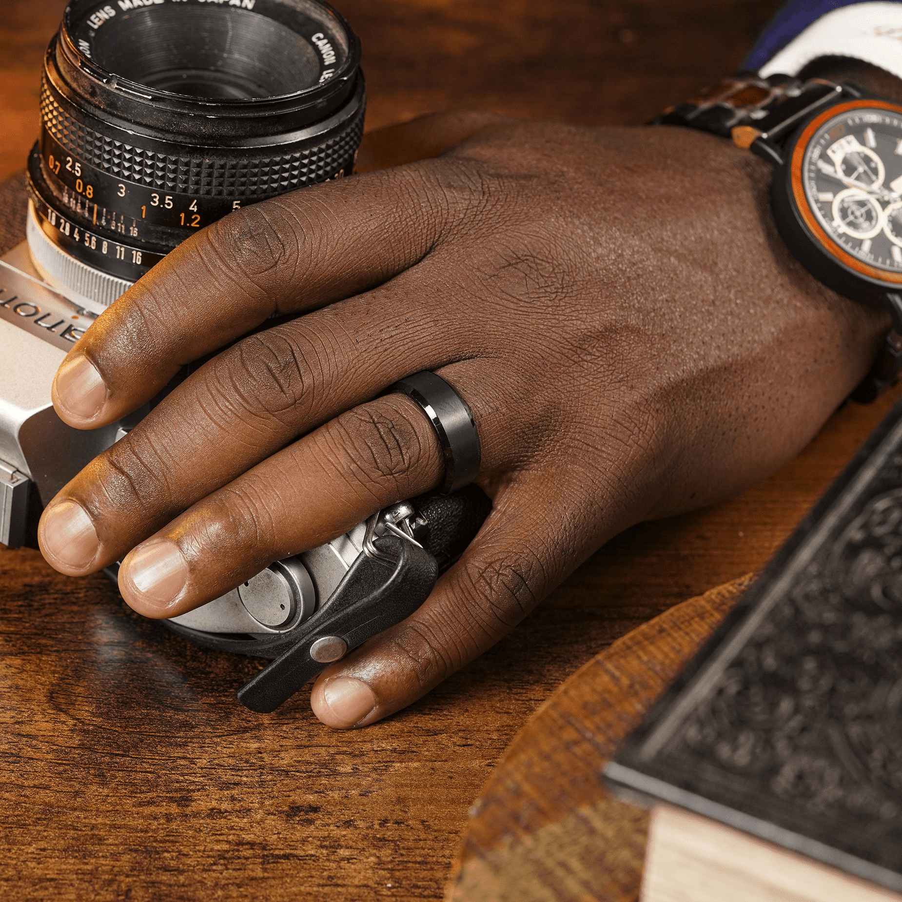 The Baller - Men's Wedding Rings - Manly Bands