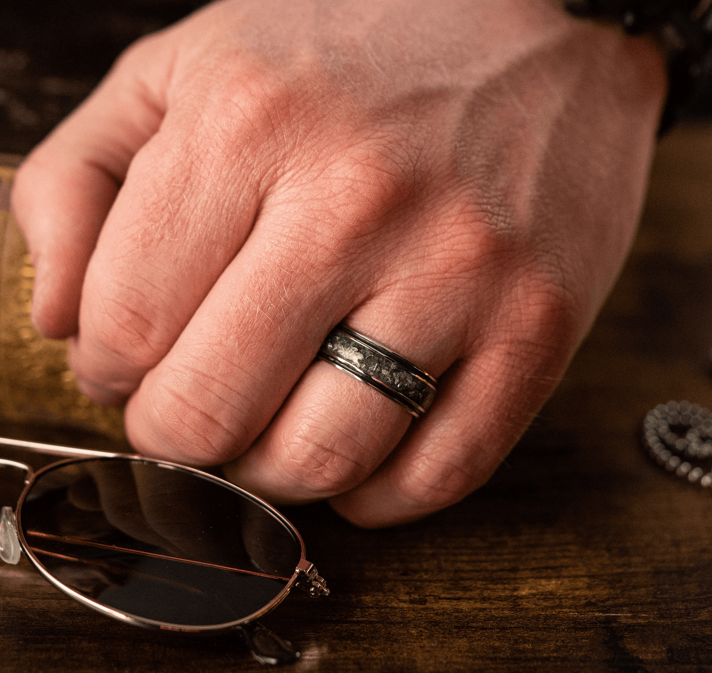 The Fortress - Men's Wedding Rings - Manly Bands