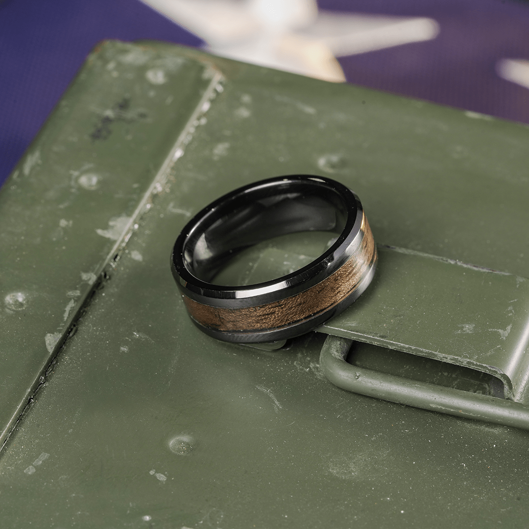 The Garand - Men's Wedding Rings - Manly Bands