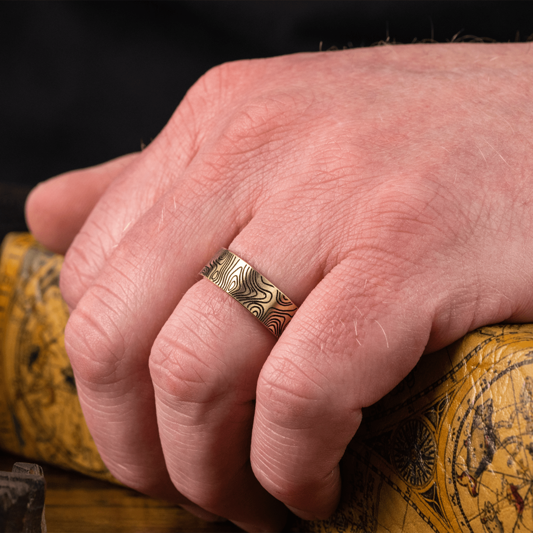 The Mercator - Men's Wedding Rings - Manly Bands