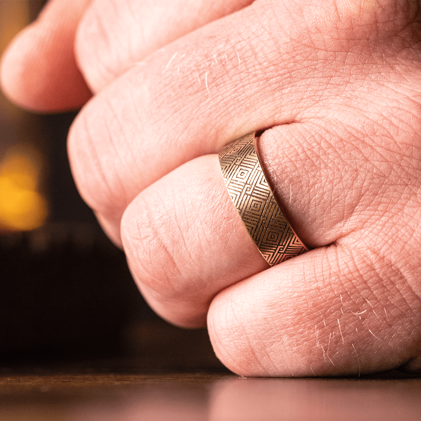 The Mr. Wright - Men's Wedding Rings - Manly Bands