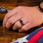 The Veteran - Men's Wedding Rings - Manly Bands