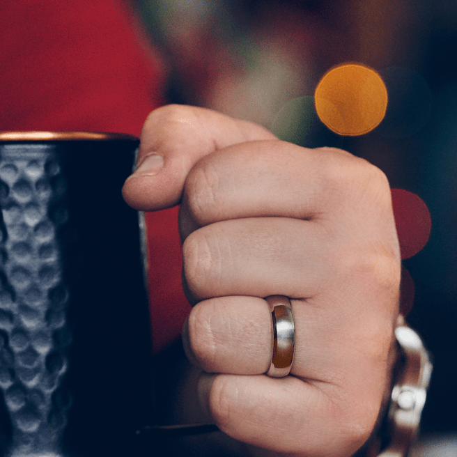 The Catalyst - Men's Wedding Rings - Manly Bands