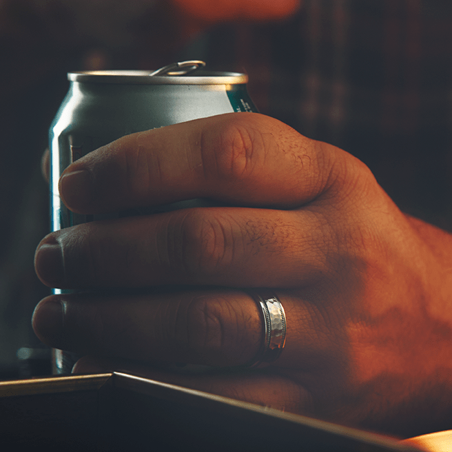The Dapper - Men's Wedding Rings - Manly Bands