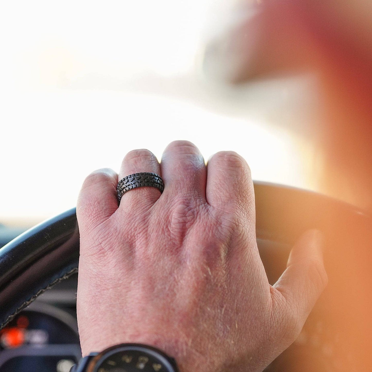 The Rock Crawler - Men's Wedding Rings - Manly Bands